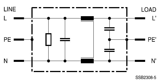 B84771 circuit diagramm