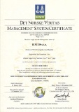 Сертификат соответствия стандарту ISO/TS 16949:2009 завода Epcos в г. Шумперк, Чехия