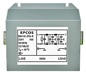 EMC фильтр 25 А 250В/250В B84142B0025R000