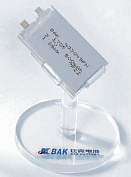 Литий-кобальтовый аккумулятор LCO+C 4,0 Ач V3366128P в корпусе из ламинированной фольги (pouch cell)