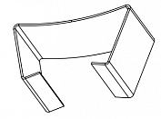 ER9.5/5 Скоба E-008СM