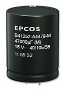 Конденсатор 47000 мкФ 10 В B41252B3479M000