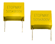 Конденсатор 5 мкФ±10% 800 В DC TMCF17-505K800VP27.5B (аналог B32774D8505K000)