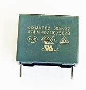 Конденсатор 0.022 мкФ±20% 300 V AC, 1000 V DC Y2 C43Q1223M6SC350 (аналог B32022A3223M000)