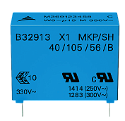 Конденсатор 0.15 мкФ±10% 530 В AC, Х1 B32913A5154K000