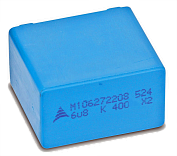 Конденсатор 10 мкФ±10% 100 В/63 В (DC/AC) B32524Q1106K189
