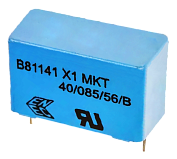 Конденсатор 0.1 мкФ±20% 440 В AC, Y1 B81141C1104M189