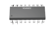 Изолированный полумостовой драйвер затвора NSI6622C-DSPNR