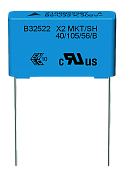 Конденсатор 2.2 мкФ±10% 63 В/40 В (DC/AC) B32522C0225K189