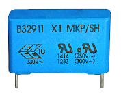 Конденсатор 0,01 мкФ±20% 440 В AC, Х1 B32911A3103M026