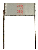 Конденсатор 0.33 мкФ±5% 400 В/200 В (DC/AC) B32563J6334J000